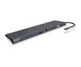 Docking Station, USB-C Plug, Bus-Powered, 100W, Ports Total 11